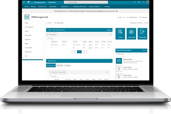 Eureka Intranet HR Addon